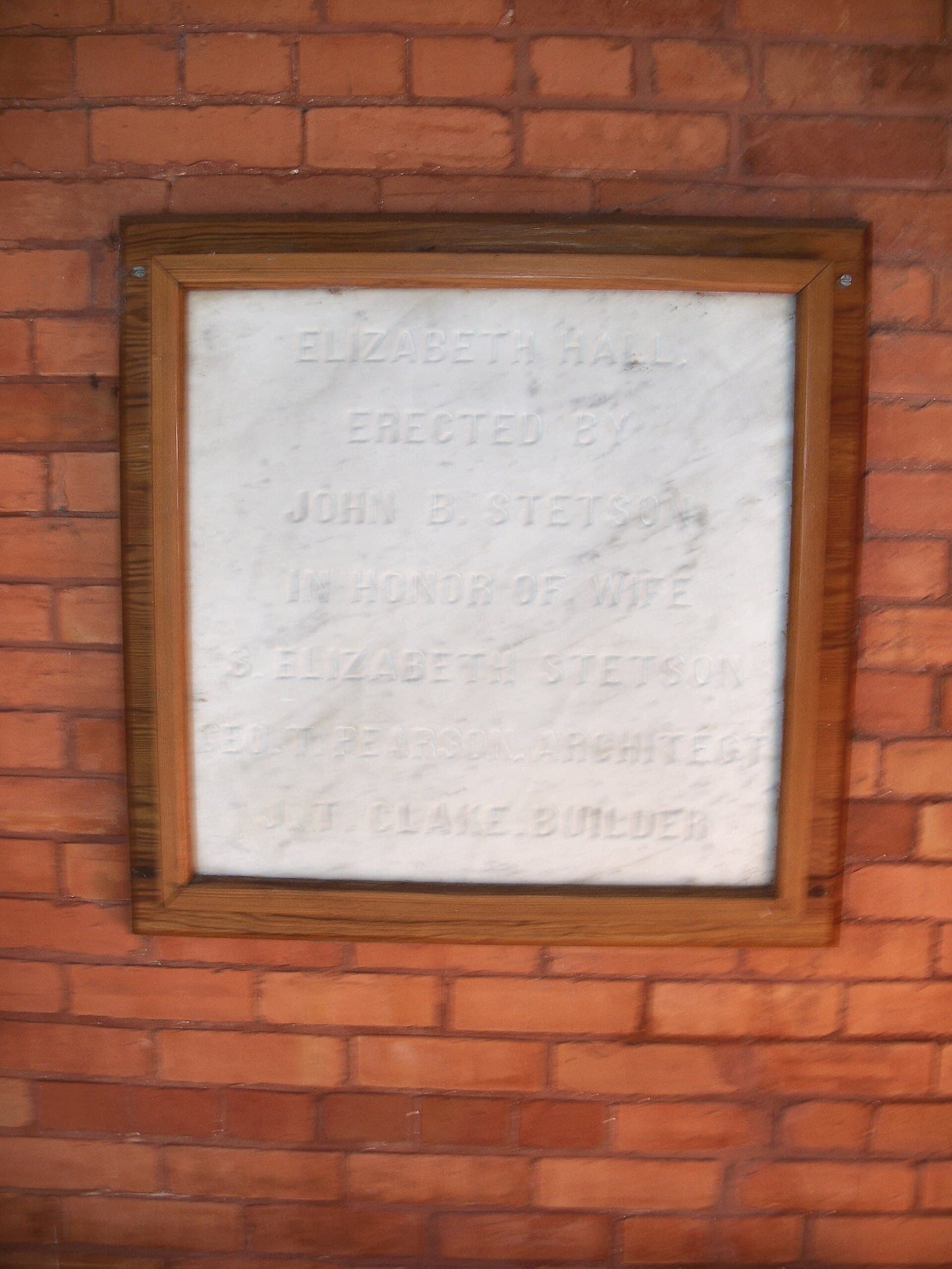 Stetson University & John B. Stetson, 1883