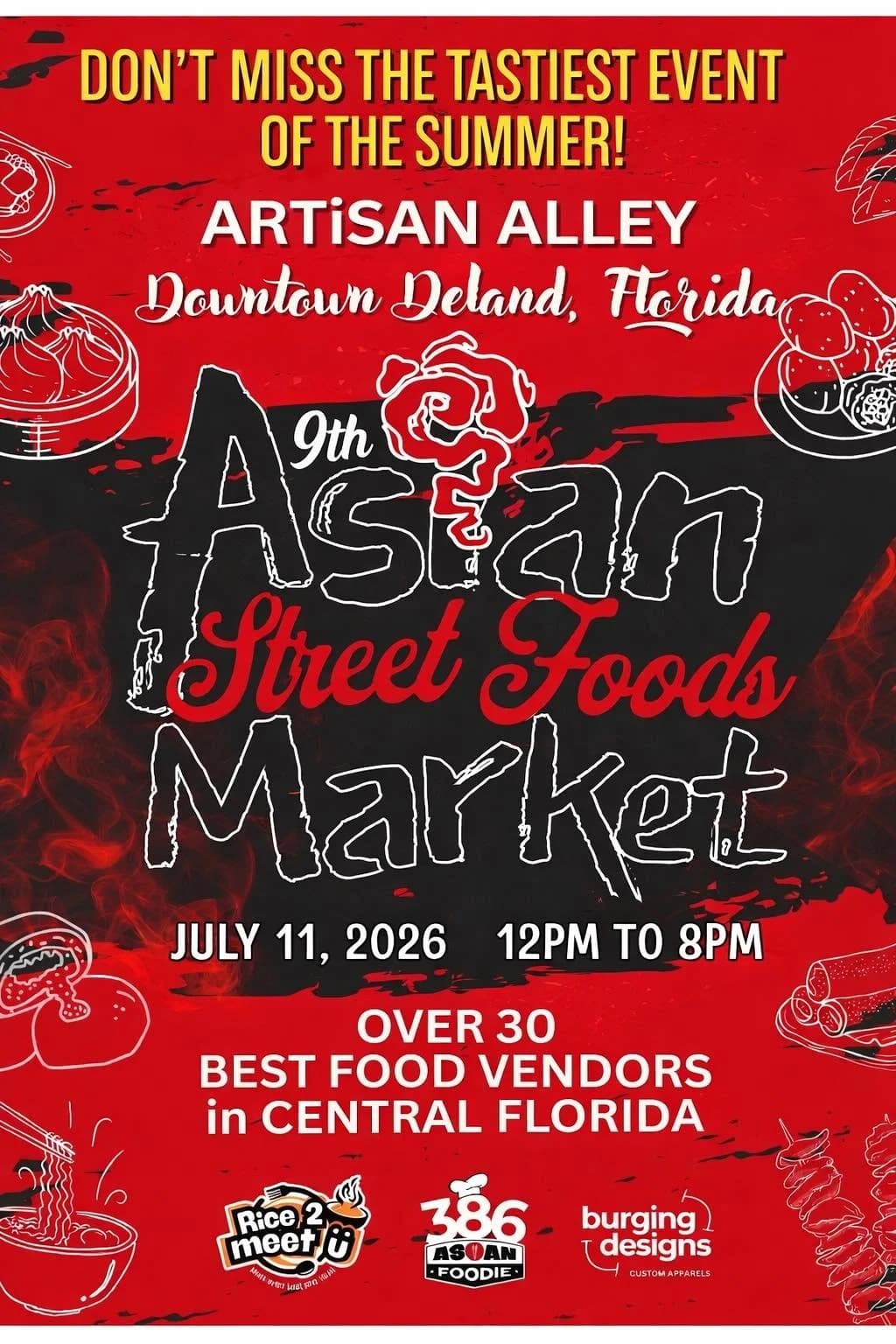 9th Asian Street Foods Market